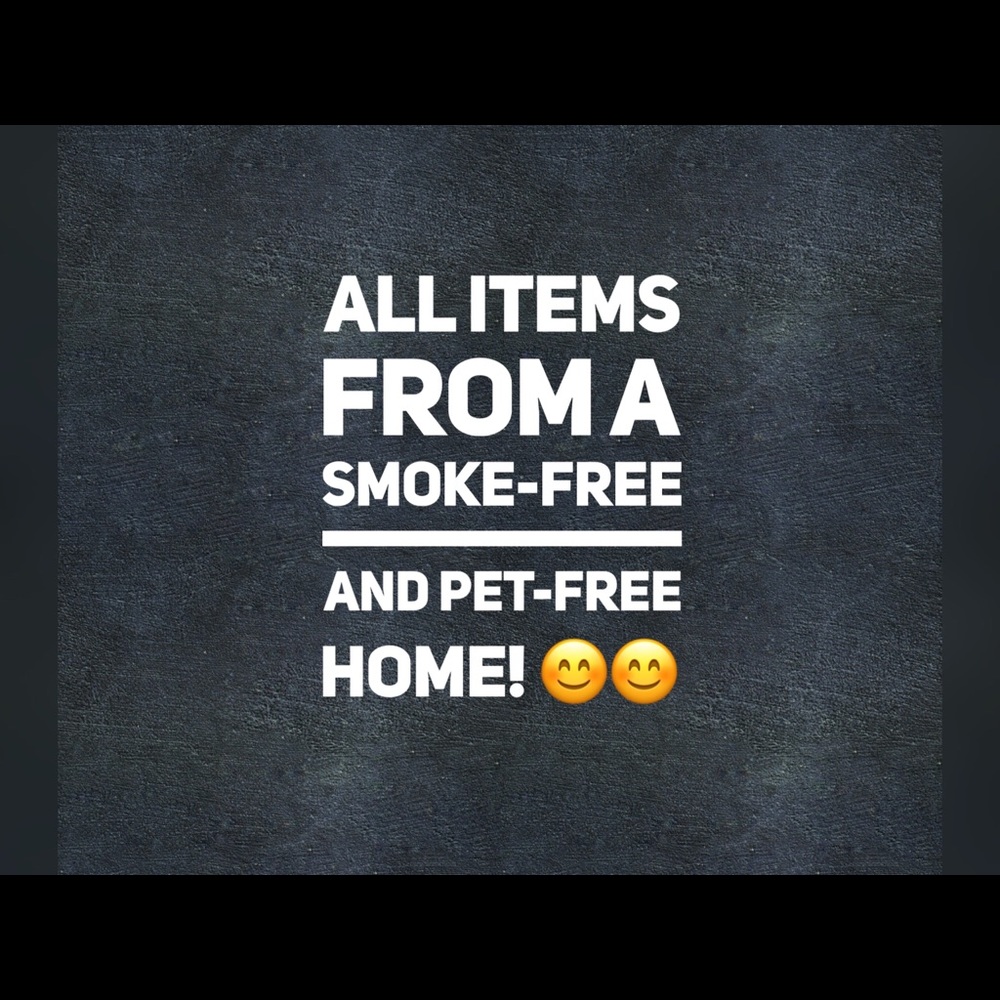 Smoke-free and Pet-free Home